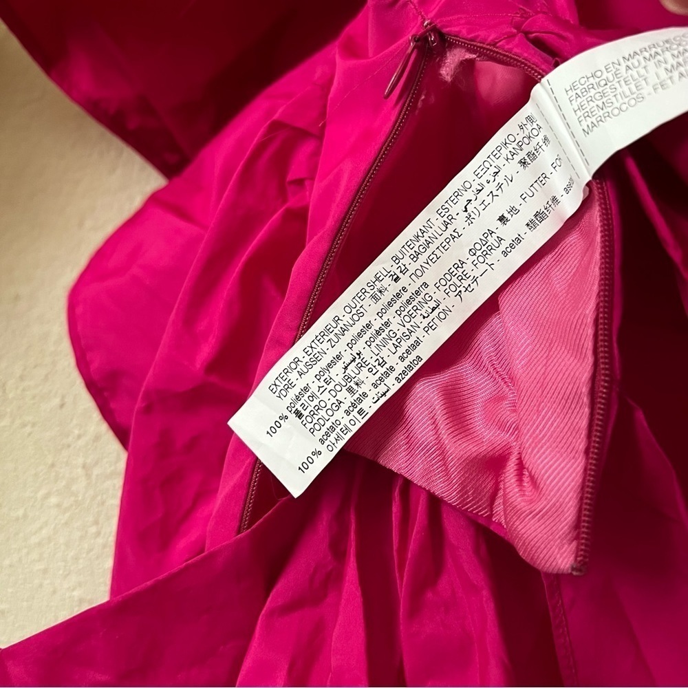 Zara Fuchsia Off-Shoulder Ruffle Blouse - Picture 13 of 15